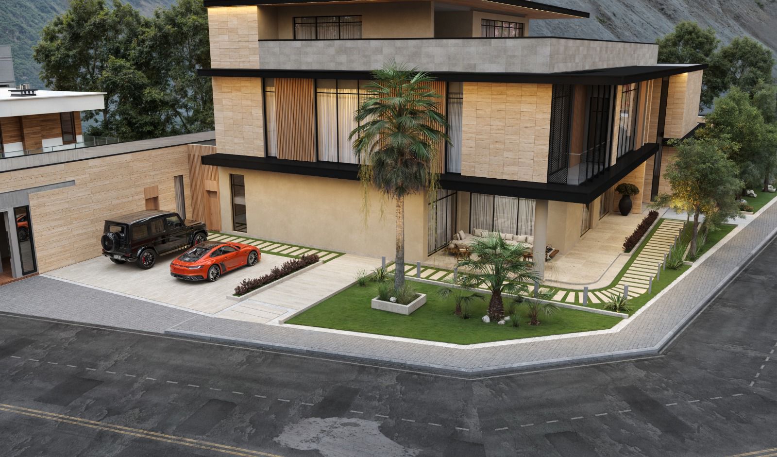 تصميم فيلا سكنية – حي البديعة